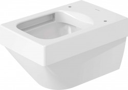 DURAVIT - Vero Air Závesné WC, Rimless, WonderGliss, biela (25250900001)