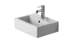 DURAVIT - Vero Umývadielko nábytkové, 45x35 cm, s 1 otvorom na batériu, s WonderGliss, biela (07044500271)