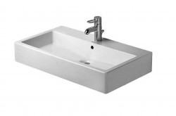 DURAVIT - Vero Umývadlo, 70x47 cm, s prepadom, s otvorom na batériu, biela (0454700000)