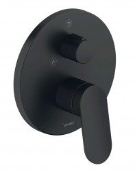 DURAVIT - Wave Batéria pod omietku, na 2 spotrebiče, matná čierna (WA4210012046)