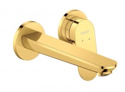 DURAVIT - Wave Umývadlová batéria pod omietku, 2-otvorová inštalácia, zlatá (WA1070004034)