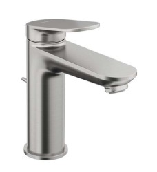 DURAVIT - Wave Umývadlová batéria s výpusťou, kefovaná nerezová (WA1020001070)