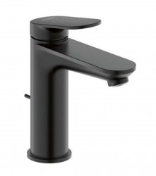 DURAVIT - Wave Umývadlová batéria s výpusťou, matná čierna (WA1020001046)