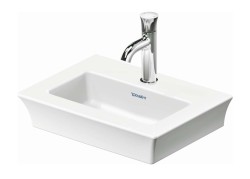 DURAVIT - White Tulip Umývadielko, 45x33 cm, 1 otvor na batériu, biela (0737450041)