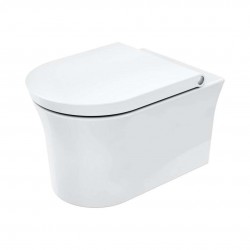 DURAVIT - White Tulip Závesné WC HygieneFlush, Rimless, HygieneGlaze, biela (2576092000)
