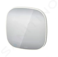 DURAVIT - Zencha Zrkadlo s LED osvetlením, 500x500x50 mm, matná biela (ZE7055000000000)