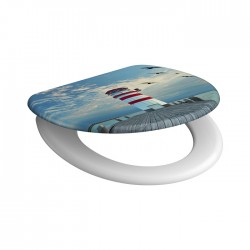 Eisl - Duroplastové sedátko sa spomaľovacím mechanizmom SOFT-CLOSE Maják (82149)