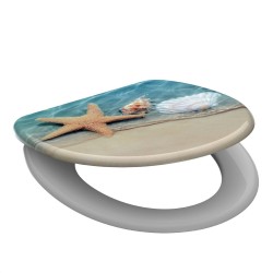 Eisl - Duroplastové sedátko so spomaľovacím mechanizmom SOFT-CLOSE BEACH (82196BEACH)