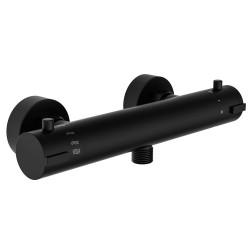 Eisl - Termostatická sprchová batéria LONDON, čierna matná, rozteč 150 mm (52466) (52466)