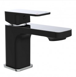 Eisl - Umývadlová batéria stojanková čierna matná / chróm MADAGASKAR (43106) (43106)