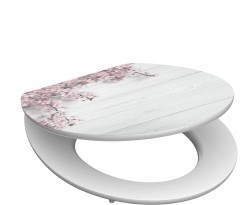 Eisl - WC sedátko FLOWERS AND WOOD MDF HG so spomaľovacím mechanizmom SOFT-CLOSE (80549)