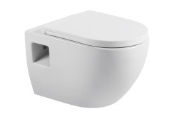 Erga Astrid, závesná WC misa 510x360x360mm, Rimless + toaletné sedadlo s pomalým zatváraním, biela, (ERG-V03-ASTRID-RIM-WH)