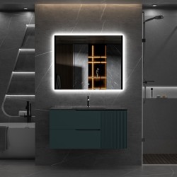 Erga Ava, LED zrkadlo 100x80cm, 2760 lm, 6500K, predné/zadné osvetlenie, (ERG-V01-120-1080-00)