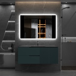 Erga Ava, LED zrkadlo 120x80cm, 3105 lm, 6500K, predné/zadné osvetlenie, (ERG-V01-120-1280-00)