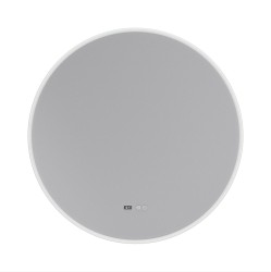 Erga Deam, okrúhle LED zrkadlo 120cm, 3 farby svetla, predné osvetlenie, vyhrievacia podložka proti zapareniu, ERG-V01-Deam-1212-CL (ERG-V01-DEAM-1212-CL)