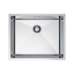 Erga HD, 1-komorový oceľový drez 540x440x210 mm, oceľová, (ERG-MLS-HD5444)
