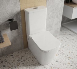 Erga Jotta, WC kombi misa 640x365x820 mm, Rimless + toaletné sedadlo, biela lesklá, (ERG-V03-JOTTA-RIM-WH)
