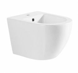 Erga Lily, závesný bidet 490x360x320 mm, biela lesklá, (ERG-V03-LILY-BD-WH)