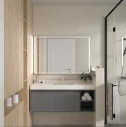 Erga Mia, LED zrkadlo 120x80cm, 3105 lm, 6500K, predné/zadné osvetlenie, (ERG-V01-117-1280-00)