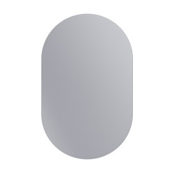 Erga Oval, oválne zrkadlo 50x80cm, (ERG-V01-OVAL-5080-CL)