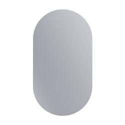 Erga Oval, oválne zrkadlo 50x90cm, (ERG-V01-OVAL-5090-CL)