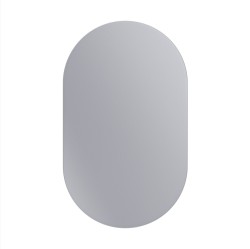Erga Oval, oválne zrkadlo 60x100cm, (ERG-V01-OVAL-6010-CL)