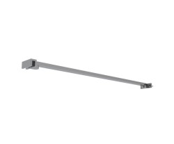 Erga Paris, rohová vzpera pre sprchové zásteny s hrúbkou skla 6/8/10 mm, dĺžka 60cm, chrómová, (ERG-V02-PARIS-BAR60-CR)