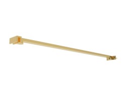 Erga Paris, rohová vzpera pre sprchové zásteny s hrúbkou skla 6/8/10 mm, dĺžka 60cm, zlatá lesklá, (ERG-V02-PARIS-BAR60-GD)