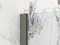 Erga Paris, U-profilová lišta pre sprchové zásteny s hrúbkou skla 8mm, dĺžka 200cm, grafitová matná, (ERG-V02-PARIS-PROFILE-GG)