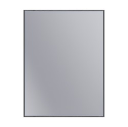 Erga Rectangle, obdĺžnikové zrkadlo 60x80 cm, čierny rám, (ERG-V01-RECTAGLE-6080-BK)
