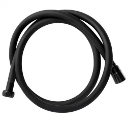 Erga Snake, hladká sprchová hadica 150 cm, Anti-Twist, čierna matná, (ERG-YKA-BP.SNAKE-BLK)