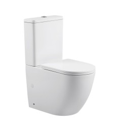 Erga Torre, WC kombi misa 620x385x835 mm, Tornado 2.0 + toaletné sedadlo, biela lesklá, (ERG-V03-TORRE-TO2-WH)