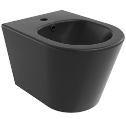 Erga Vento, závesný bidet 485x360x320 mm, čierna matná, (ERG-V03-VENTO-BD-BK)