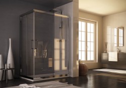 FORTE - Obdĺžnikový sprchovací kút ROMA - FARBA rámu - Hliník leštený, Rozmer A - 120, Rozmer B - 80, Rozmer C - 190, Smer zatvárania - Univerzálne Ľavé / Pravé, Výplň - Číre bezpečnostné sklo - 6 mm (BLRO302CC+BLRO30