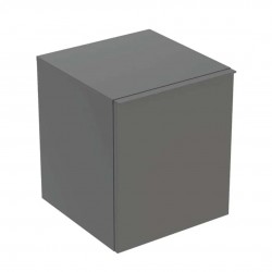 GEBERIT - Acanto Bočná skrinka 45x52x48 cm, 1 zásuvka, lávová (503.010.JK.1)