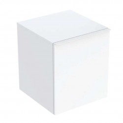 GEBERIT - Acanto Bočná skrinka 45x52x48 cm, 1 zásuvka, lesklá biela (503.010.01.1)