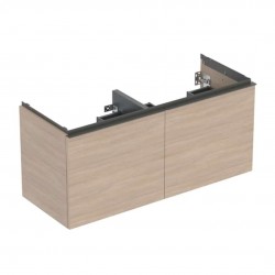 GEBERIT - Acanto Umývadlová skrinka, 118x54x48 cm, 2 zásuvky, dub (503.007.JH.1)