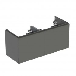 GEBERIT - Acanto Umývadlová skrinka, 118x54x48 cm, 2 zásuvky, lávová (503.007.JK.1)