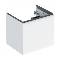GEBERIT - Acanto Umývadlová skrinka, 59x54x48 cm, 1 zásuvka, lesklá biela (503.003.01.1)