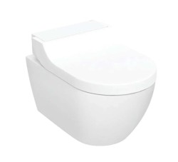 GEBERIT - AquaClean Elektronický bidet Tuma Comfort s keramikou, závesný, TurboFlush, SoftClosing, KeraTect, biela (146.290.11.1)