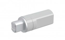 GEBERIT - AquaClean Tlumič pro sedátko Sela, levý, alpská bílá (242.898.00.1)