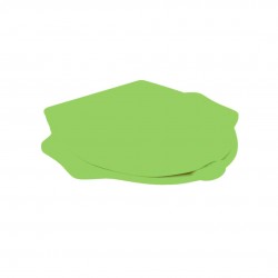 GEBERIT - Bambini Detská WC doska s integrovanými opierkami, žltozelená (573361000)