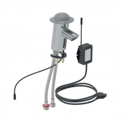 GEBERIT - Bambini Elektronická umývadlová batéria, detská, sieťové napájanie, lesklý chróm (116.209.21.1)