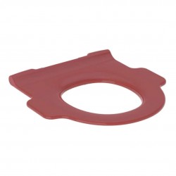 GEBERIT - Bambini WC doska bez poklopu, detská, karmínová (502.971.FY.1)