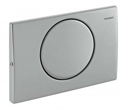 GEBERIT - Delta10 Ovládacie tlačidlo splachovania, nehrdzavejúca oceľ (115.108.00.1)