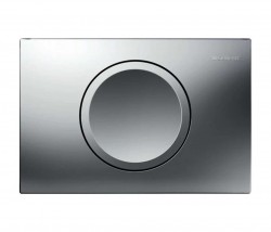 GEBERIT - Delta15 Ovládacie tlačidlo splachovania, matný chróm (115.109.46.1)