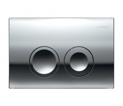 GEBERIT - Delta25 Ovládacie tlačidlo splachovania, lesklý chróm (115.125.21.5)