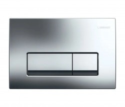 GEBERIT - Delta50 Ovládacie tlačidlo splachovania, lesklý chróm (115.119.21.1)