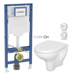 GEBERIT Duofix bez tlačidla + WC CERSANIT ARTECO CLEANON + SEDADLO (111.300.00.6 AT1)