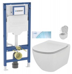 GEBERIT Duofix bez tlačidla + WC Ideal Standard Tesi so sedadlom SoftClose, AquaBlade (111.300.00.6 TE1)